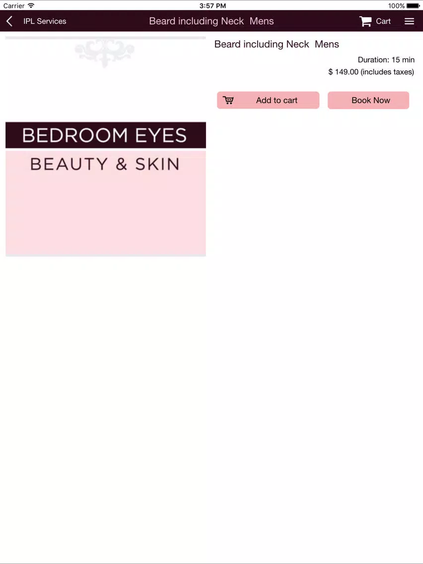 BEDROOM EYES - Lashes Beauty Skin iPad Screenshots