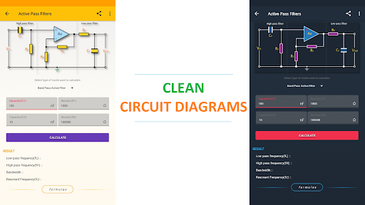 ElectroCalc - Electronics Screenshots