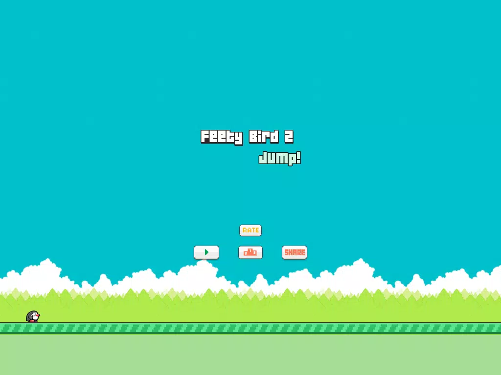 Feety Bird 2 Jump! iPad  Screenshots