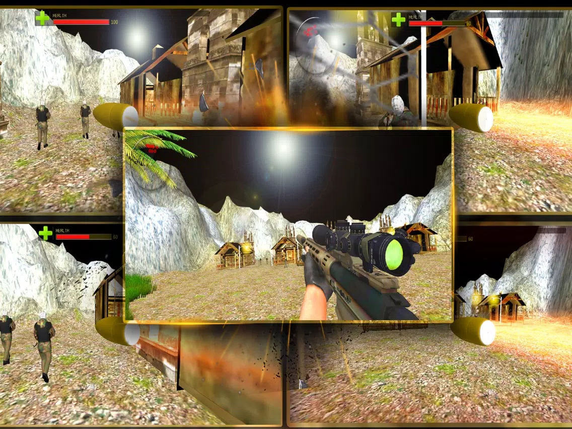 Sniper HardCore Head Shots -Quick Aim Enemies Down iPad  سکرین شاٹس