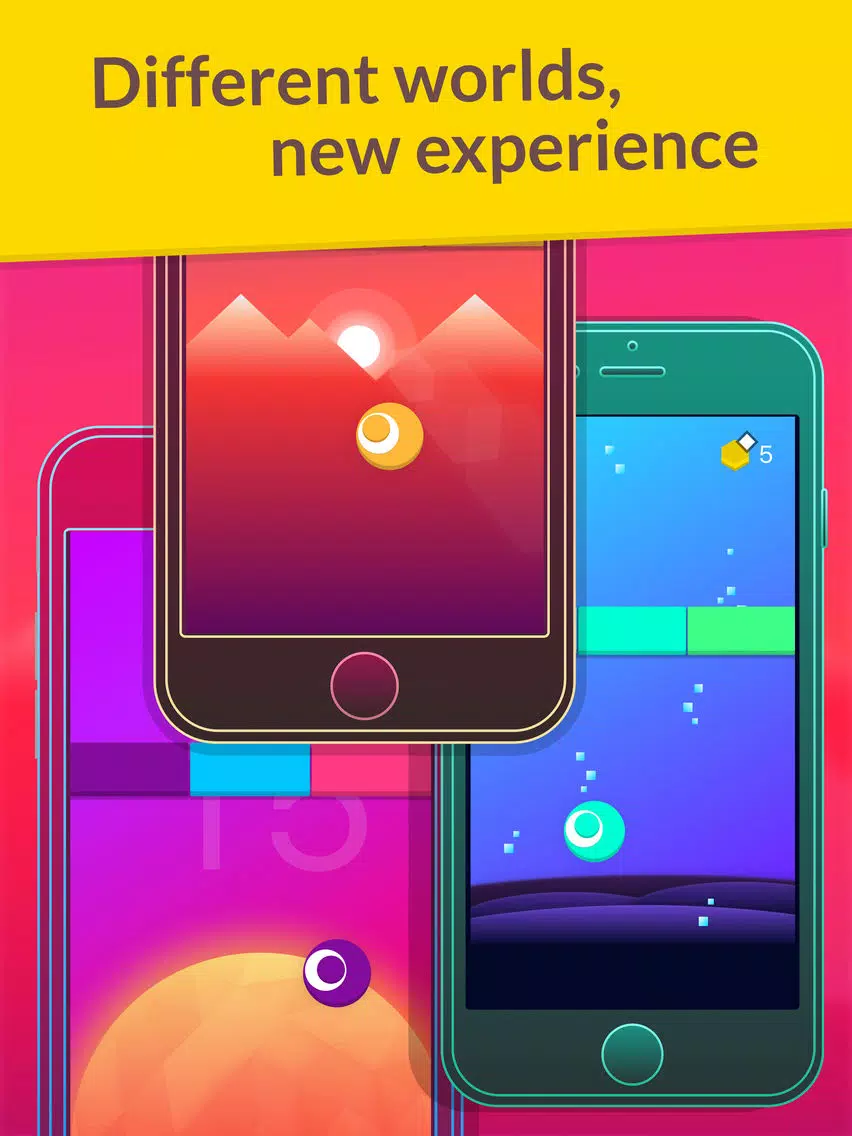 Shade Shifter - Colorful Endless Runner iPad 應用截圖