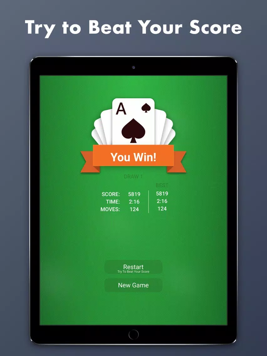 New Solitaire - Card Game iPad Screenshots