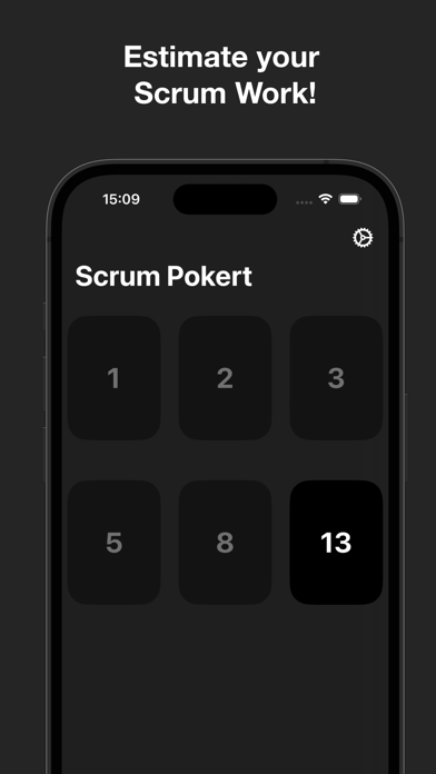 Scrum Pokert Screenshots