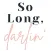 So Long, Darlin'