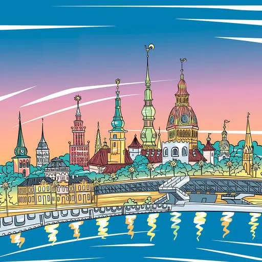 Riga 2020 — offline map Riga 2020 — offline map