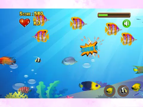 ภาพหน้าจอของ The Big Fish Eat Small Fish : Free Play Easy Fun For Kids Games iPad 
