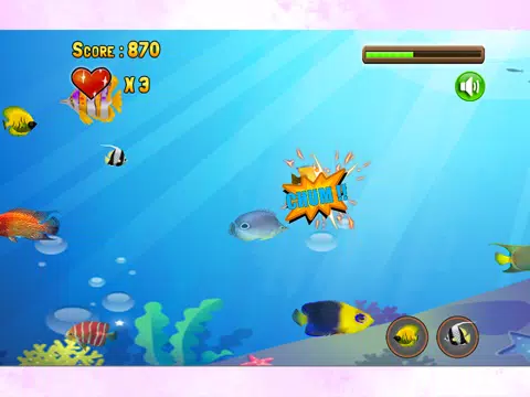 ภาพหน้าจอของ The Big Fish Eat Small Fish : Free Play Easy Fun For Kids Games iPad 