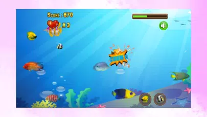 ภาพหน้าจอของ The Big Fish Eat Small Fish : Free Play Easy Fun For Kids Games