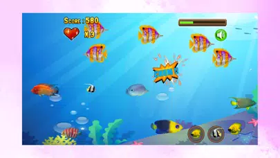 ภาพหน้าจอของ The Big Fish Eat Small Fish : Free Play Easy Fun For Kids Games
