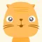 Ōji Momo Animated Cat Stickers