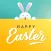 Happy Easter Holiday Stickers