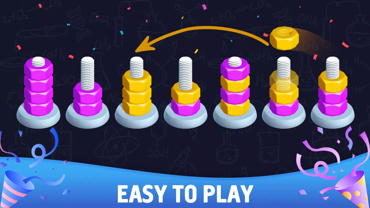 Sort puzzle - Nuts and Bolts Screenshots