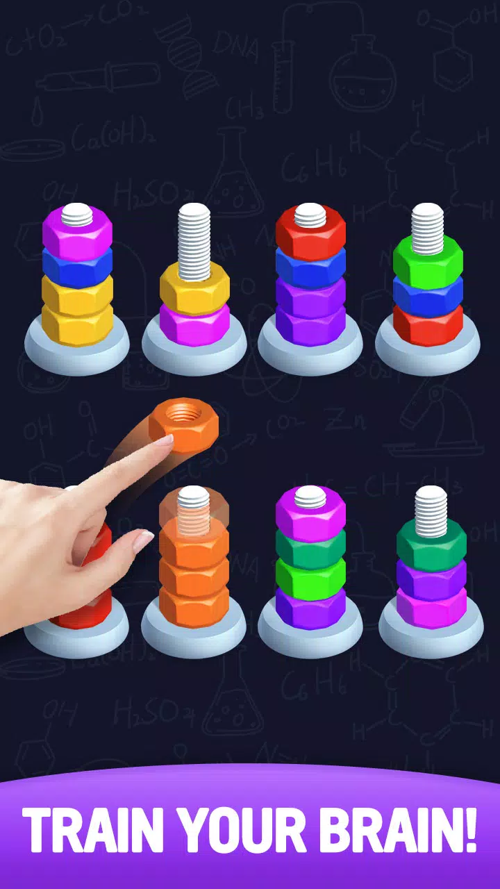 Sort puzzle - Nuts and Bolts Screenshots