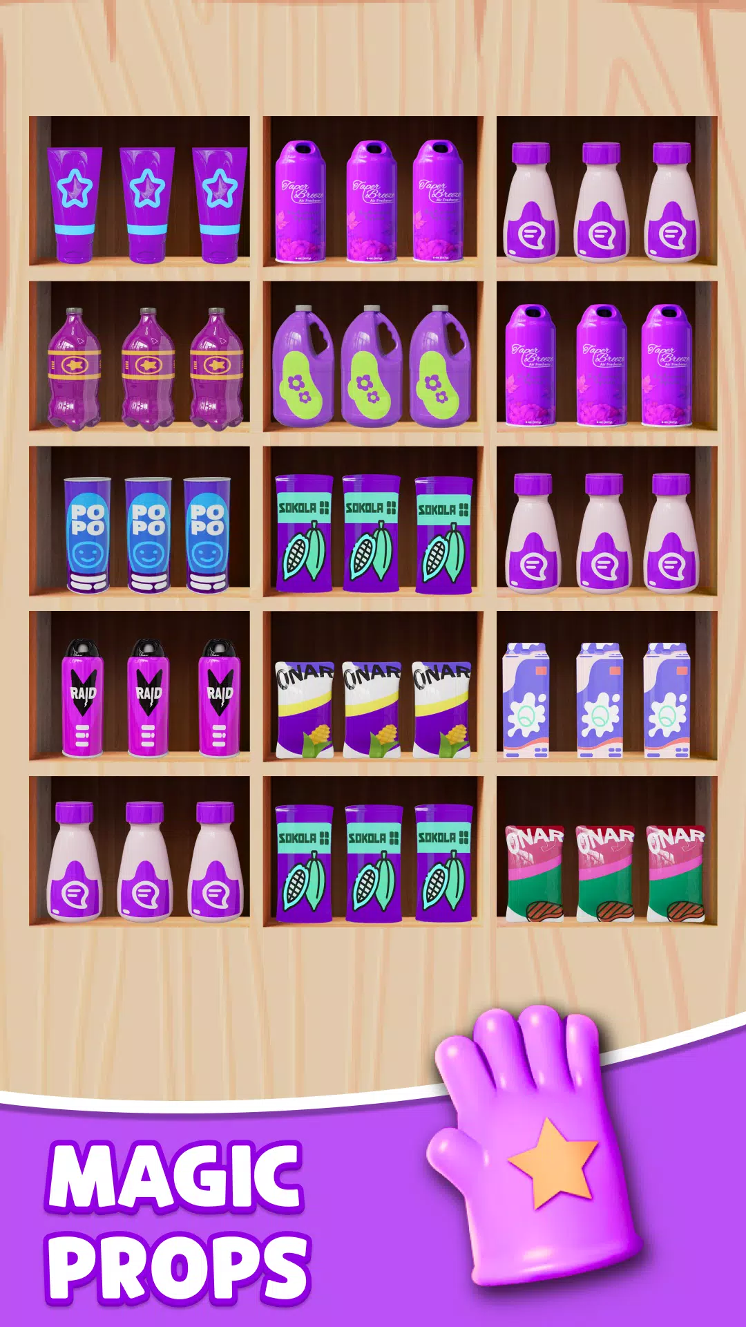 Goods Match 3D: Sorting Game Screenshots