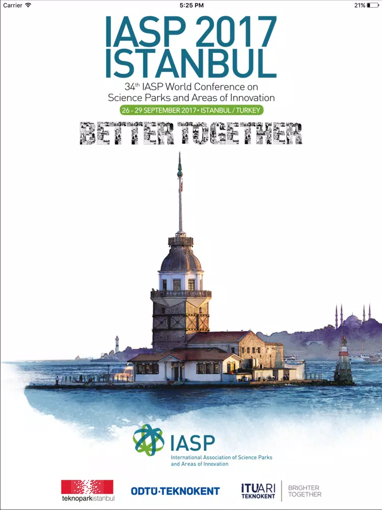 IASP 2017 ISTANBUL iPad Screenshots