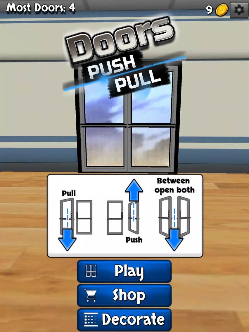 Tangkapan layar Doors Push or Pull iPad 