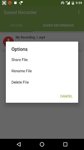 Sound Recorder Voice Recorder Screenshots