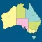 Australia Map Master Lite - audio learning, puzzle game and test