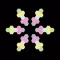 Colorful Snowflakes