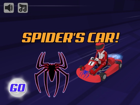 Spiderman Cart Runner iPad  スクリーンショット