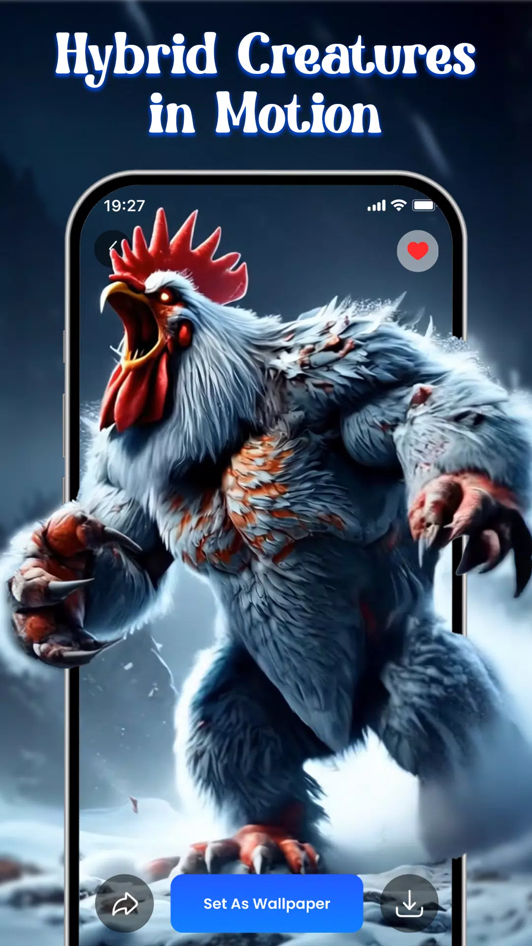 Live Wallpaper: Animal Fusion應用截圖