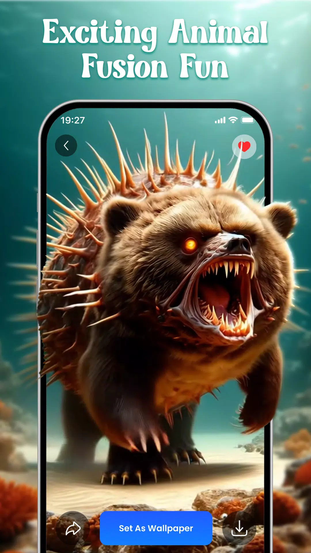 Live Wallpaper: Animal Fusion應用截圖