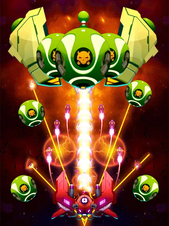 Space Shooter: Galaxy Invader iPad  Screenshots