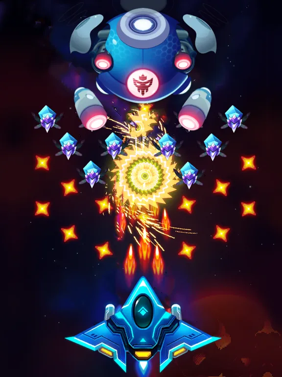 Space Shooter: Galaxy Invader iPad  Screenshots