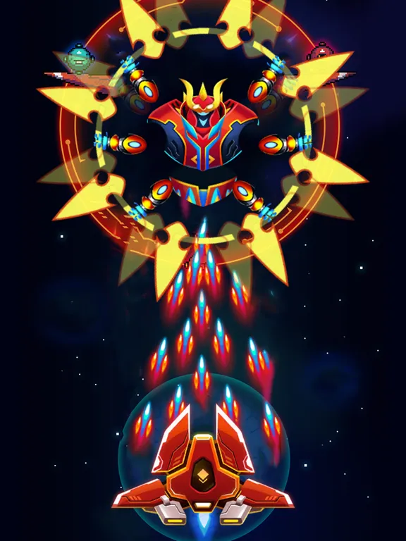 Space Shooter: Galaxy Invader iPad  Screenshots