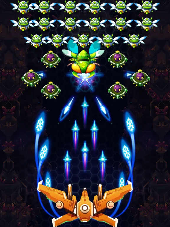 Space Shooter: Galaxy Invader iPad  Screenshots
