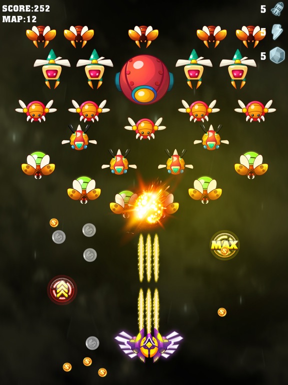 Galaxy Shooter : Alien War iPad Screenshots