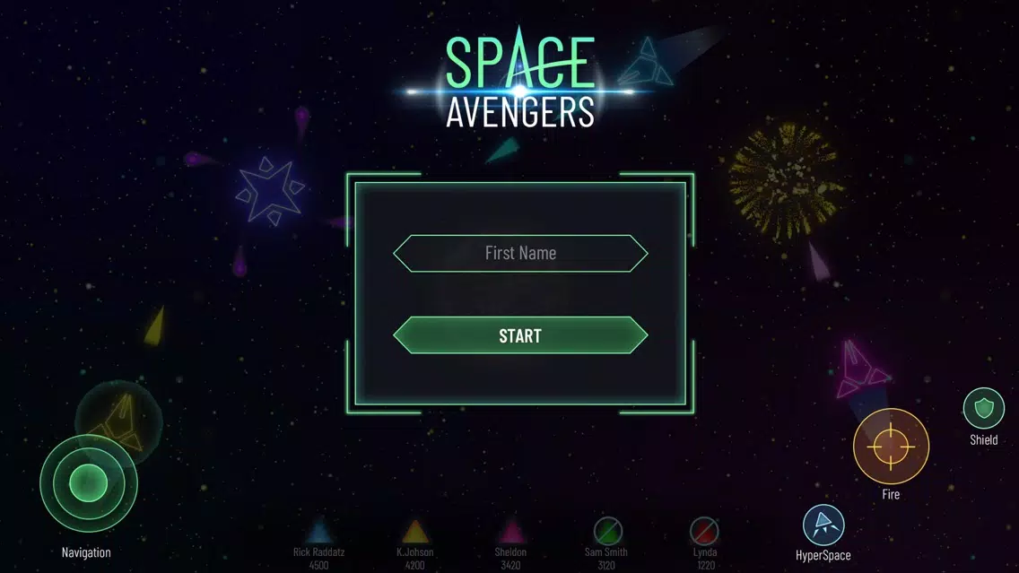Zrzuty ekranu Space Avengers
