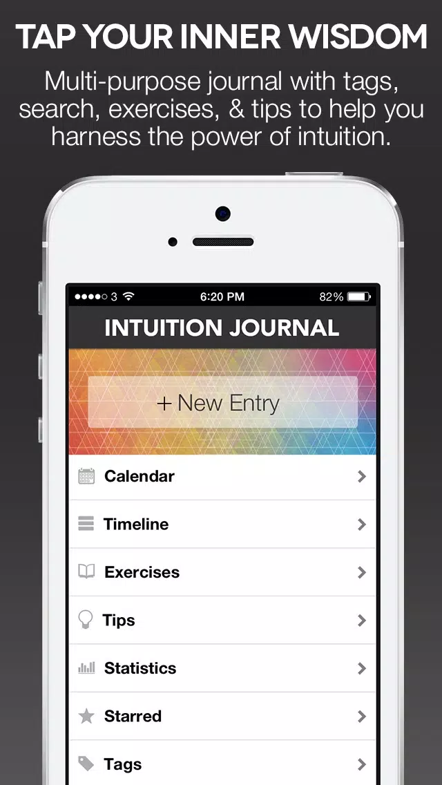 Intuition Journal – Intuition trainer with dream, synchronicity, and gratitude log Screenshots
