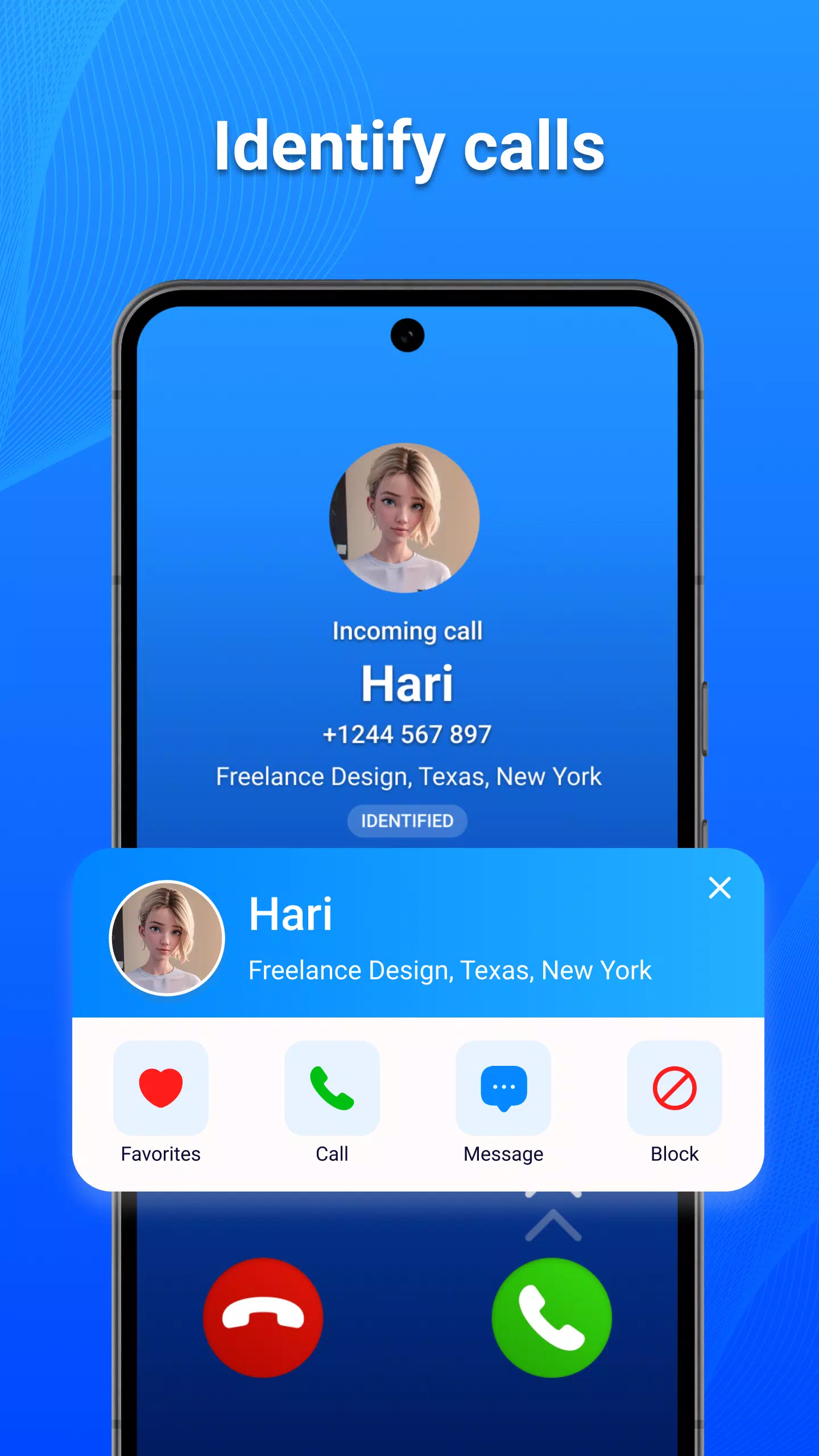 Caller ID: Spam Call & Block Screenshots
