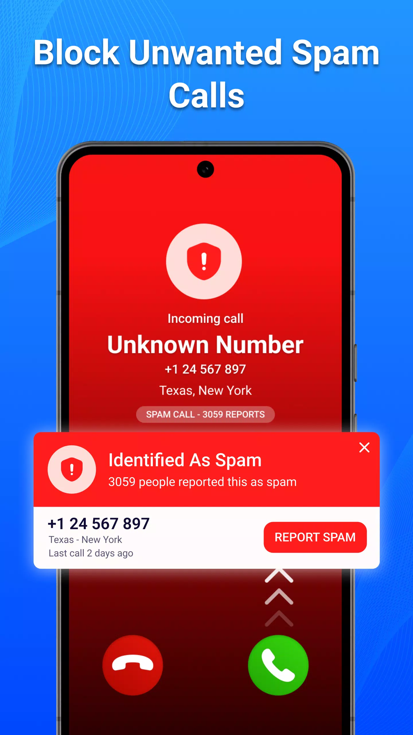 Caller ID: Spam Call & Block Screenshots