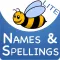 Names Phonics and Spellings: Learn Spellings with Alphabet Phonics of Animals, Colors, Shapes and many more! For Kids in Preschool, Montessori and Kindergarten