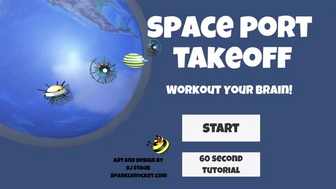 Ảnh chụp màn hình của SpacePort Takeoff