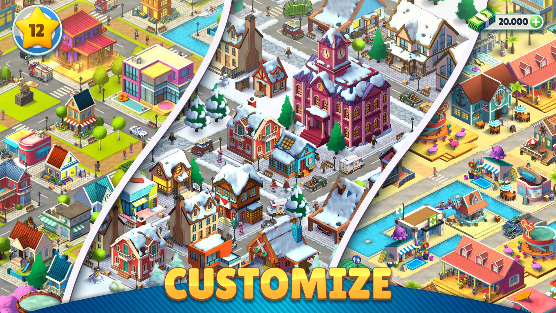 Cozy Town Screenshots