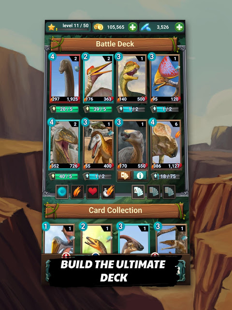 Jurassic Dinosaur: Carnivores Evolution -Dino TCG/CCG Screenshots