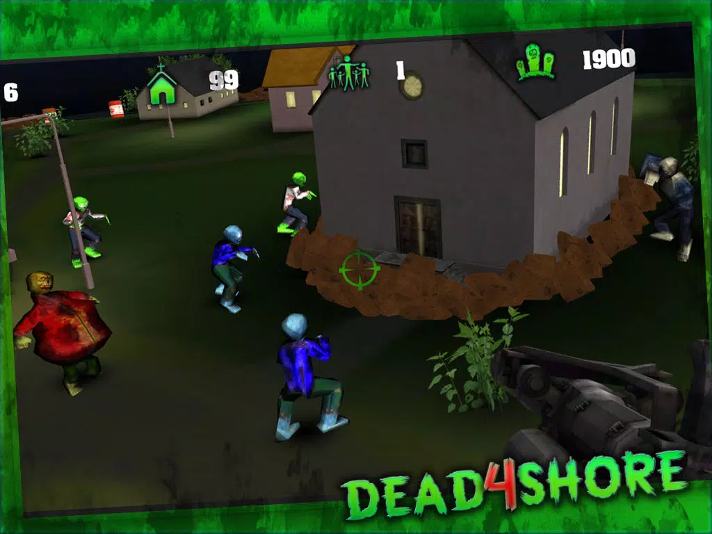 Tangkapan layar Heli Gunner: Zombies iPad 
