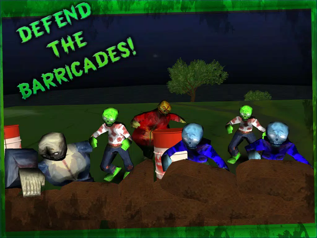 Tangkapan layar Heli Gunner: Zombies iPad 