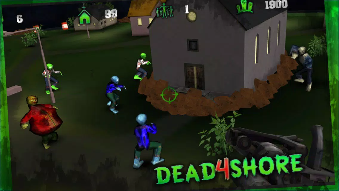 Tangkapan layar Heli Gunner: Zombies