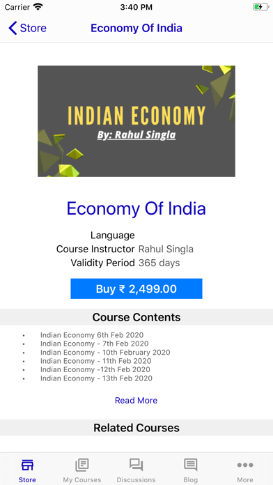 Raj Malhotra’s IAS Screenshots