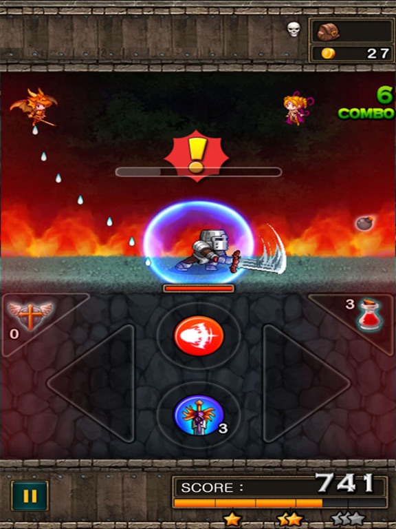 Capturas de tela do Dragon Storm Knight iPad 