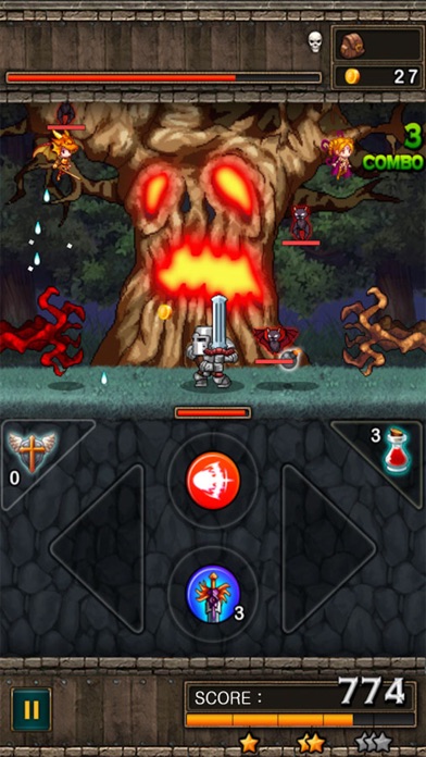 Capturas de tela do Dragon Storm Knight