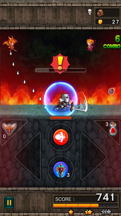 Capturas de tela do Dragon Storm Knight