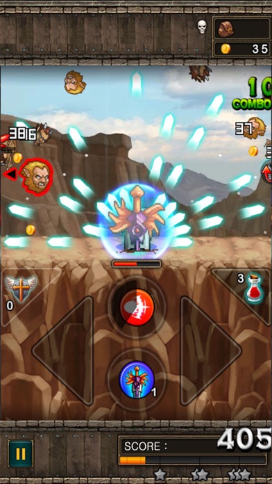 Capturas de tela do Dragon Storm Knight