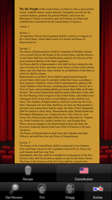 The "On Cinema" Film Guide Screenshots