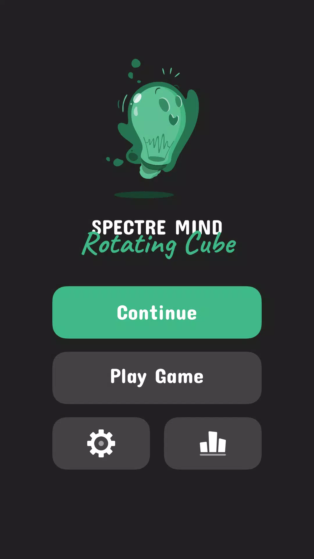 Spectre Mind: Rotating Cube 스크린샷
