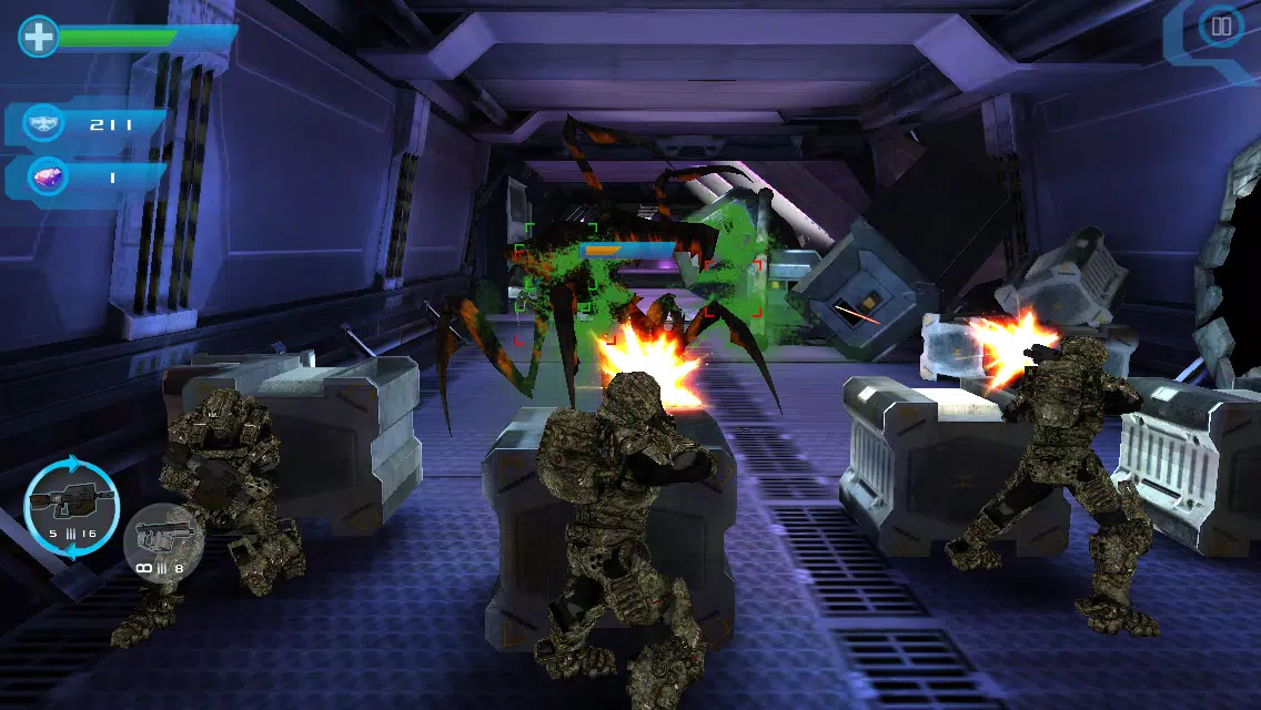 Starship Troopers: Invasion "Mobile Infantry" سکرین شاٹس